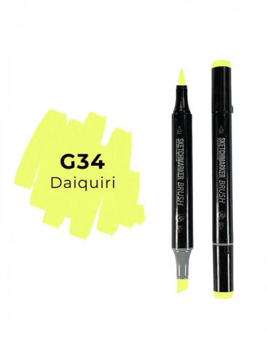 Маркер двухсторонний на спиртовой основе Sketchmarker Brush Цвет Дайкири