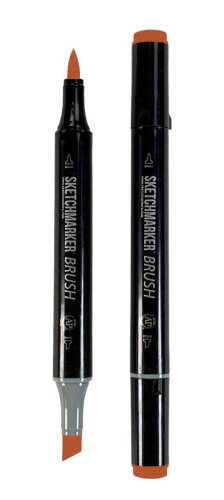 Маркер двухсторонний на спиртовой основе Sketchmarker Brush Цвет Денежный