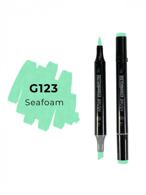 Маркер двухсторонний на спиртовой основе Sketchmarker Brush Цвет Морская пена