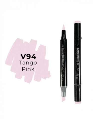 Маркер двухсторонний на спиртовой основе Sketchmarker Brush Цвет Бледно розовый