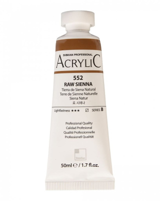 Акрил ShinHanart "Professional" туба 50 мл №552 Сиена натуральная кат.B