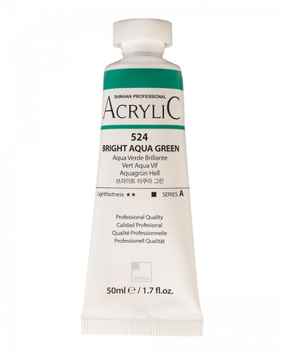 Акрил ShinHanart "Professional" туба 50 мл №524 Зеленый водный яркий кат.A