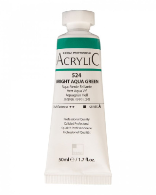 Акрил ShinHanart "Professional" туба 50 мл №524 Зеленый водный яркий кат.A