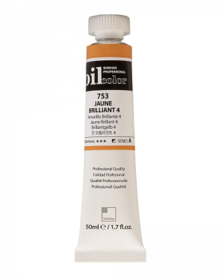 Масло ShinHanart "Professional" туба 50 мл №753 Желтый бриллиантовый 4 кат.A