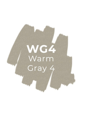 Маркер двухсторонний на спиртовой основе Sketchmarker Цвет Теплый серый 4