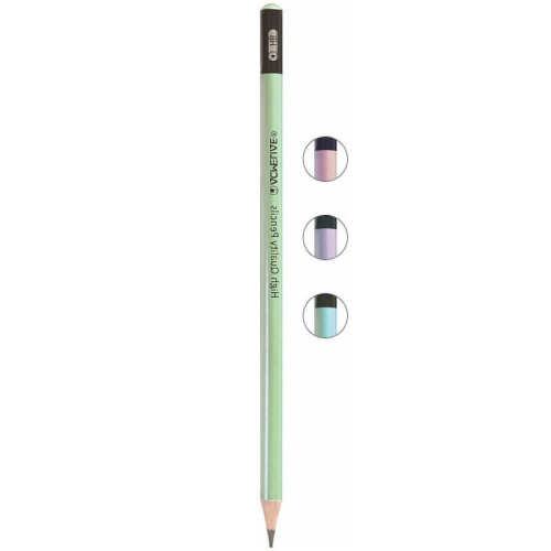 Карандаш чернографитный Acmeliae HB, круглый, корпус перламутровый