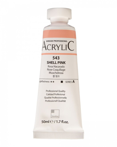 Акрил ShinHanart "Professional" туба 50 мл №543 Розовая ракушка кат.A