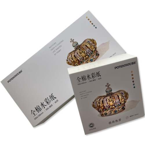 Альбом-склейка для акварели Potentate 80 л 300 г 100% хлопок