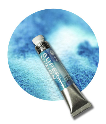 Акрил Super Vision с грануляцией "Acrylic layered" в тубе 8 мл S2 Dark green