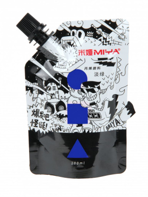 Акрил HIMI MIYA "Weird" 100 мл, Cobalt Blue