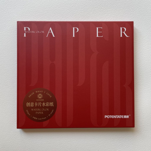 Набор открыток Potentate 10x17,5 см 20 л 300 г, 100% хлопок, среднее зерно