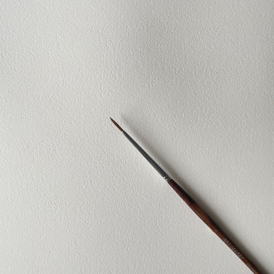 Кисть колонок 1 Art Secret, длинная ручка, 655R