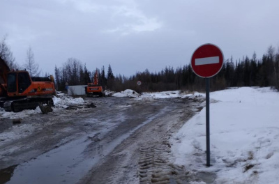 В Вилюйском районе закрыли проезд через реку Танару / ЯСИА   