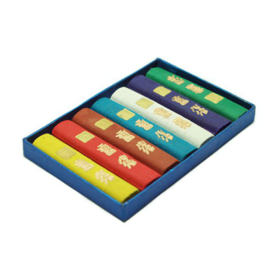 Набор туши сухой цветной "Дракон" 7 шт 31 г