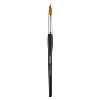 Кисть синтетика мягкая №10 круглая Sketchmarker "341" ручка короткая
