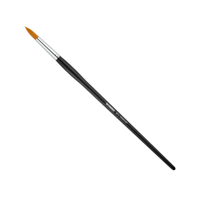 Кисть синтетика мягкая круглая Sketchmarker "341" ручка короткая