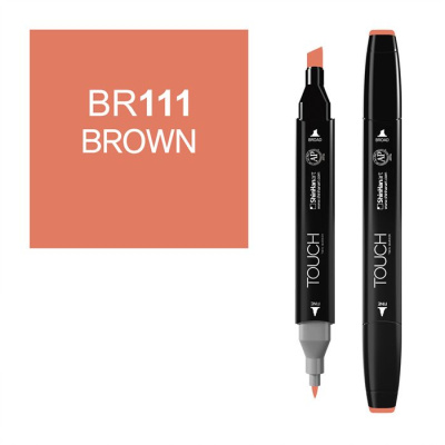 Маркер спиртовой Touch Twin цв. BR111 коричневый