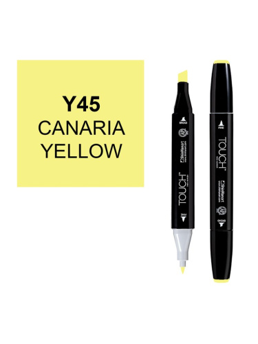 Маркер спиртовой Touch Twin цв. Y45 желтая канарейка