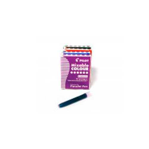 Картриджи для ручек Pilot "Parallel Pen" 6 шт, цвет фиолетовый