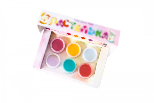Набор гуаши детской Flyer 6 цветов 20 мл (пастельные тона)