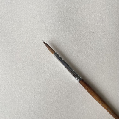 Кисть колонок 12 Art Secret, длинная ручка, 655R