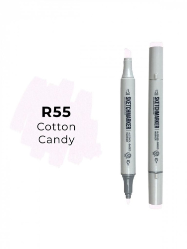 Маркер двухсторонний на спиртовой основе Sketchmarker Цвет Сахарная вата