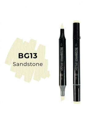 Маркер двухсторонний на спиртовой основе Sketchmarker Brush Цвет Песчаник