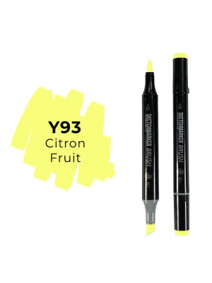 Маркер двухсторонний на спиртовой основе Sketchmarker Brush Цвет Цитрус
