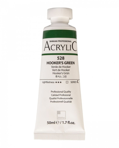 Акрил ShinHanart "Professional" туба 50 мл №528 Зеленый Хукера кат.C