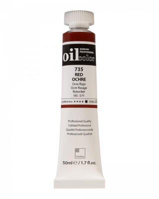 Масло ShinHanart "Professional" туба 50 мл №735 Охра красная кат.A