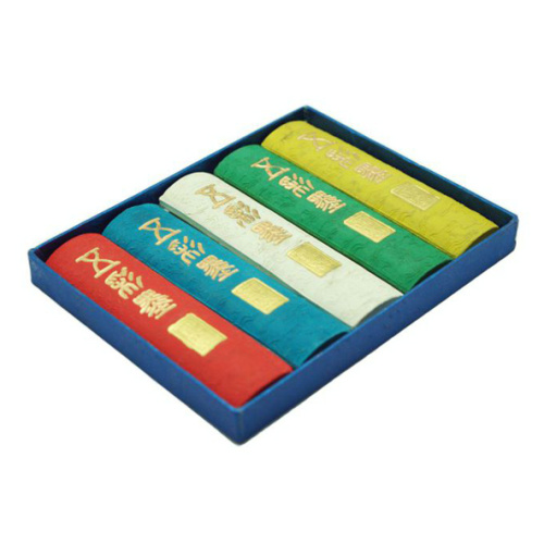 Набор туши сухой цветной "Дракон" 5 шт 47 г, приглушенные оттенки