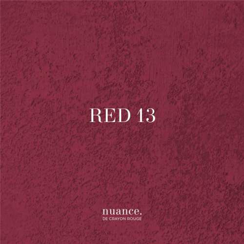 Пастель сухая ручного изготовления nuance., RED 13 (PR63:1, PB29 PY42, PB27, PW6)