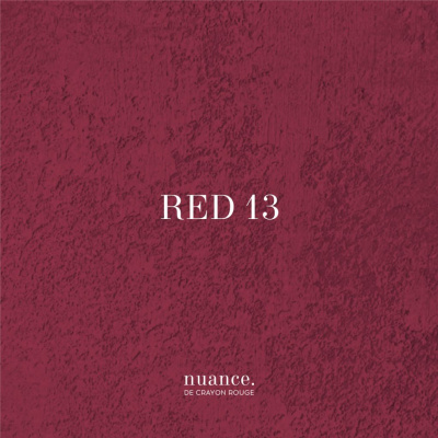 Пастель сухая ручного изготовления nuance., RED 13 (PR63:1, PB29 PY42, PB27, PW6)