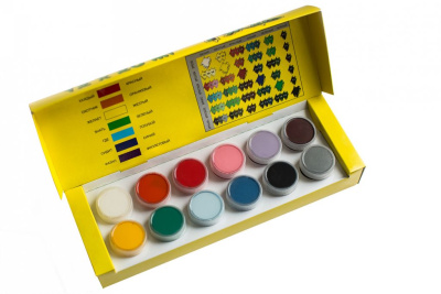 Набор гуаши детской Flyer 12 цветов 20 мл