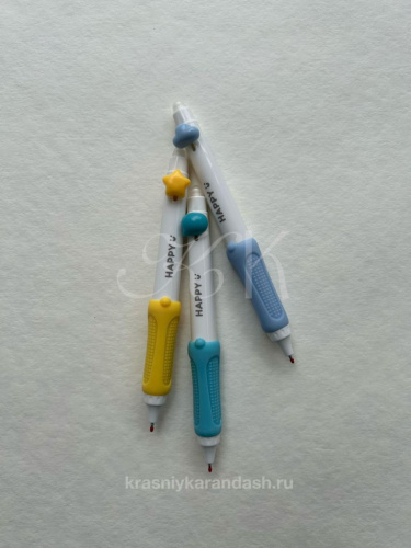 Набор гелевых ручек Languo 0,5 мм, 3 шт, чернила синие