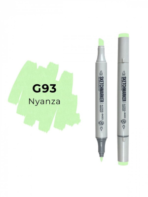 Маркер двухсторонний на спиртовой основе Sketchmarker Цвет Ньянза