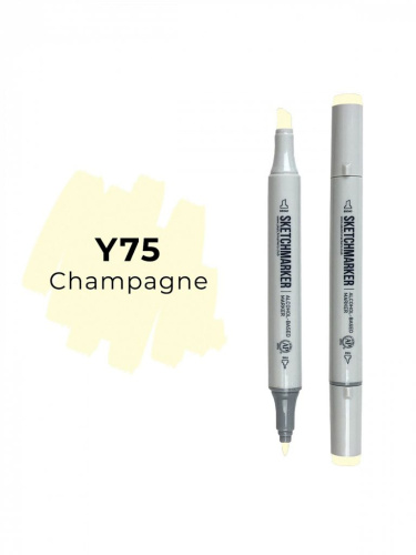 Маркер двухсторонний на спиртовой основе Sketchmarker Цвет Шампань