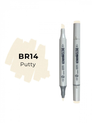 Маркер двухсторонний на спиртовой основе Sketchmarker Цвет Шпатлевка