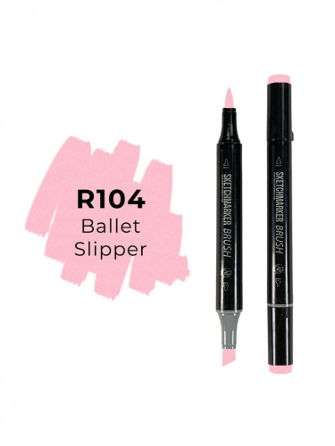 Маркер двухсторонний на спиртовой основе Sketchmarker Brush Цвет Пуанты