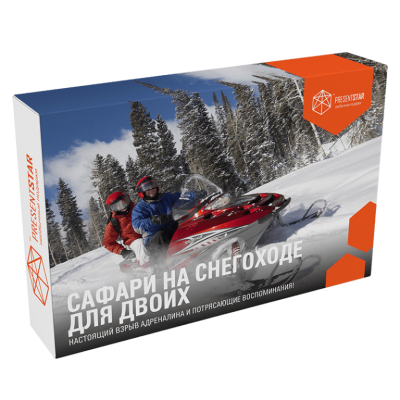 Сафари на снегоходе для двоих
