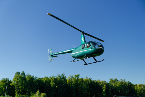 Полет на вертолете Robinson R44