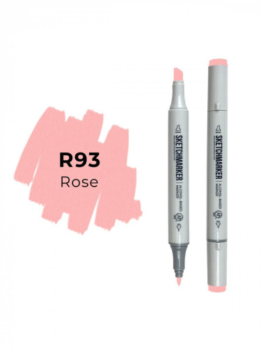 Маркер двухсторонний на спиртовой основе Sketchmarker Цвет Роза
