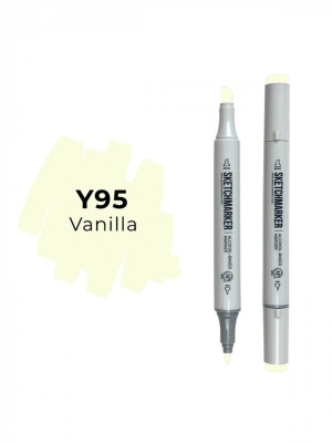 Маркер двухсторонний на спиртовой основе Sketchmarker Цвет Ванильный
