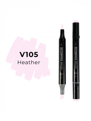 Маркер двухсторонний на спиртовой основе Sketchmarker Brush Цвет Вереск