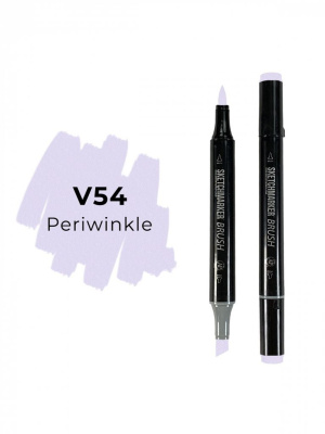 Маркер двухсторонний на спиртовой основе Sketchmarker Brush Цвет Барвинок