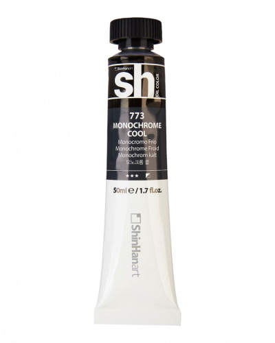 Масло ShinHanart "Sh" туба 50 мл №773 Серый монохромный холодный