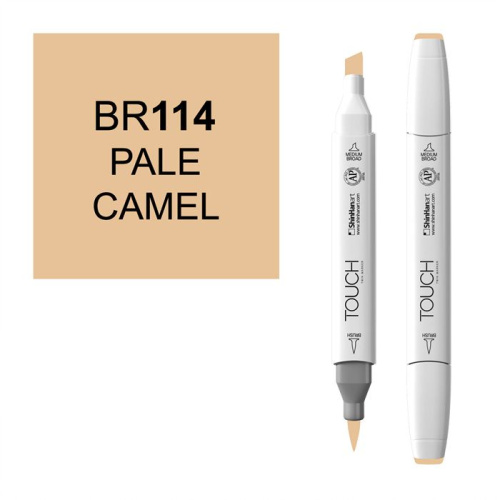 Маркер спиртовой BRUSH Touch Twin цв. BR114 верблюд