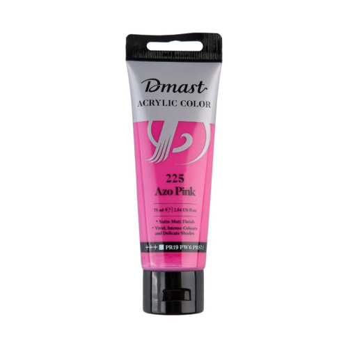 Акрил Dmast 75 мл, Розовый АЗО