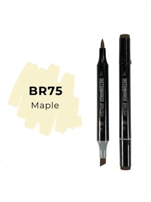 Маркер двухсторонний на спиртовой основе Sketchmarker Brush Цвет Клён