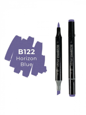 Маркер двухсторонний на спиртовой основе Sketchmarker Brush Цвет Синий горизонт